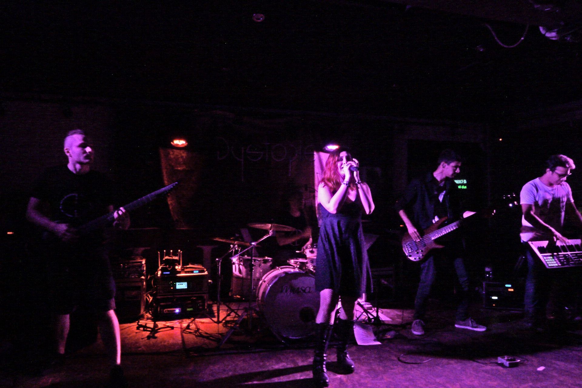 [Live Report] Halflives, Catchlight et Dystopie - 28/08/2018 au Blogg @ Lyon 2