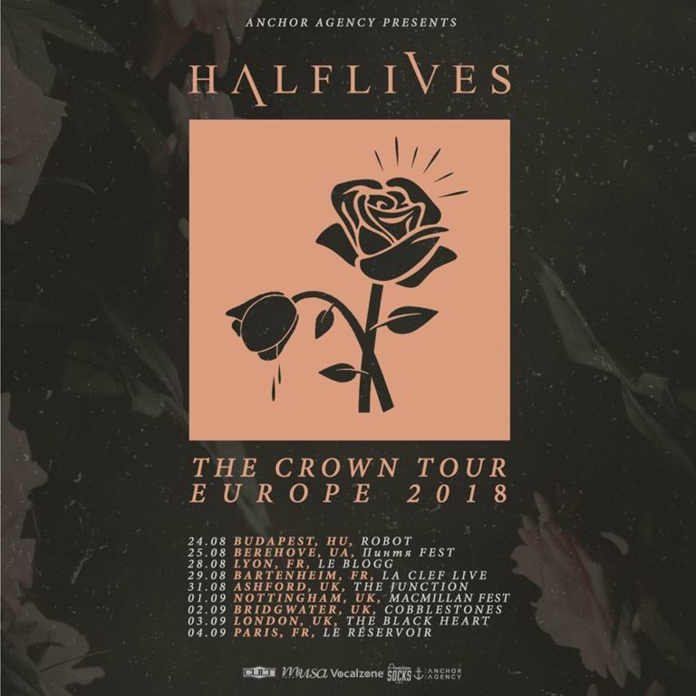 Halflives + Catchlight + Dystopie, Blogg, Lyon, photo de concert Noise Injection
