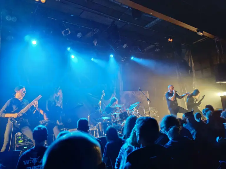 Allegaeon en concert, photo Noise Injection