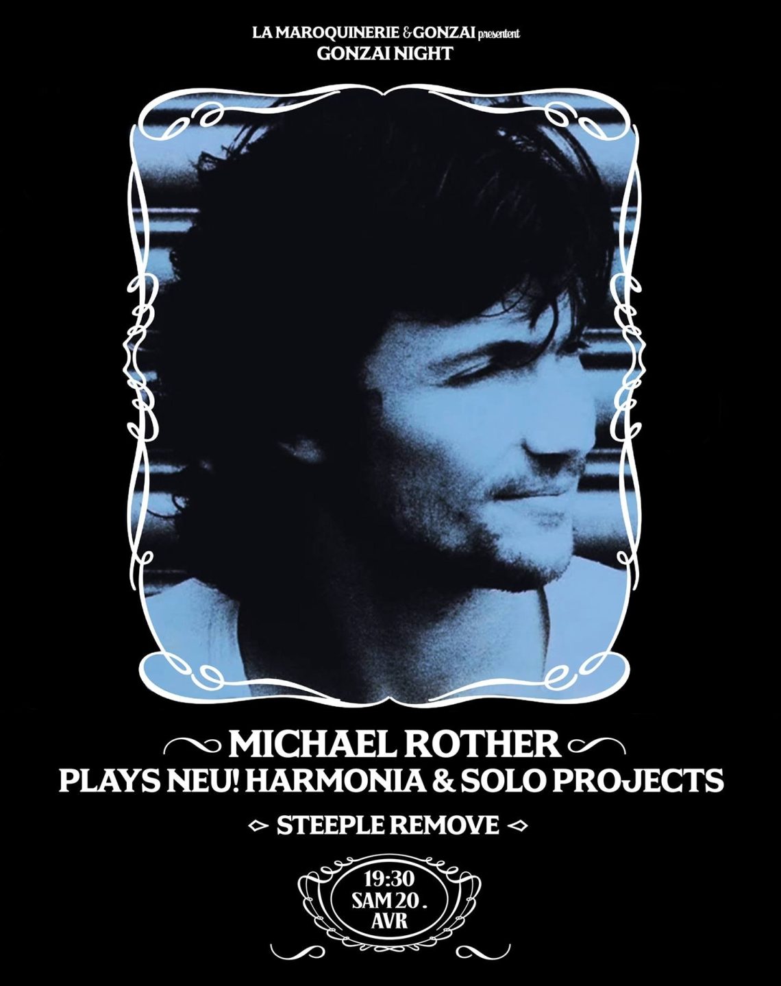 [Live Report] Michael Rother et Steeple Remove – 20/04/2019 à la Maroquinerie @Paris
