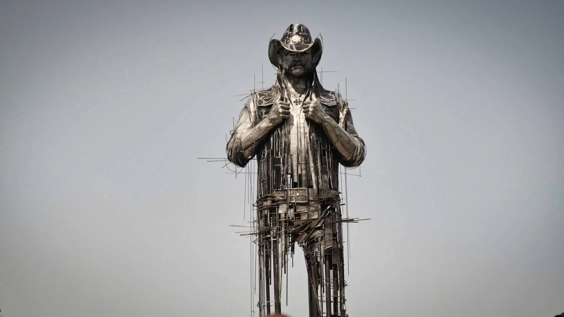 Décors Hellfest 2022 Lemmy Kilmister statue