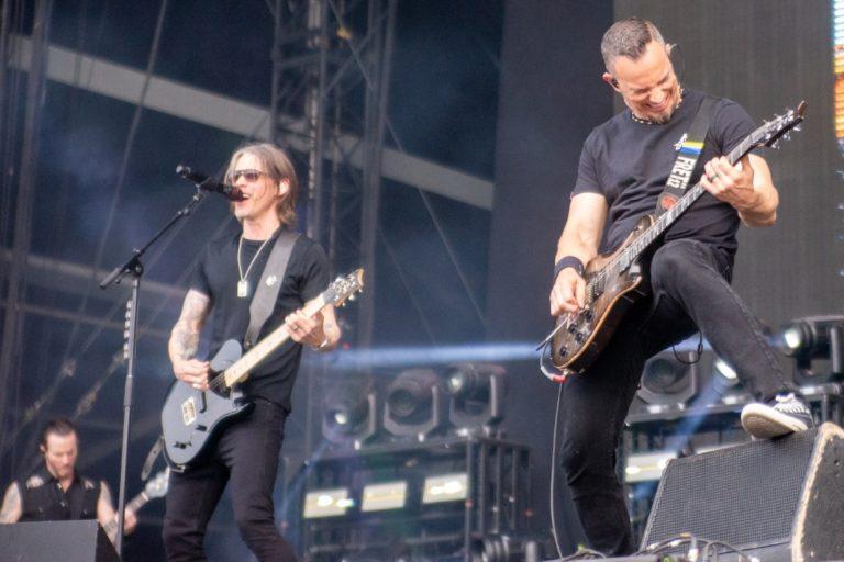 Alter Bridge en concert, photo Noise Injection