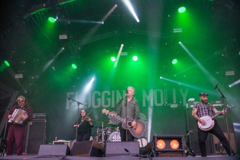 Flogging Molly en concert, photo Noise Injection