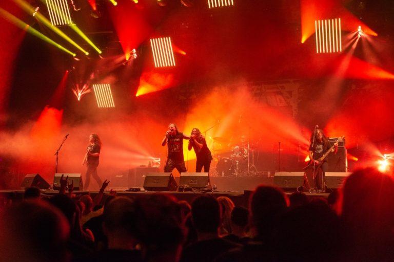 Voivod en concert, photo Noise Injection