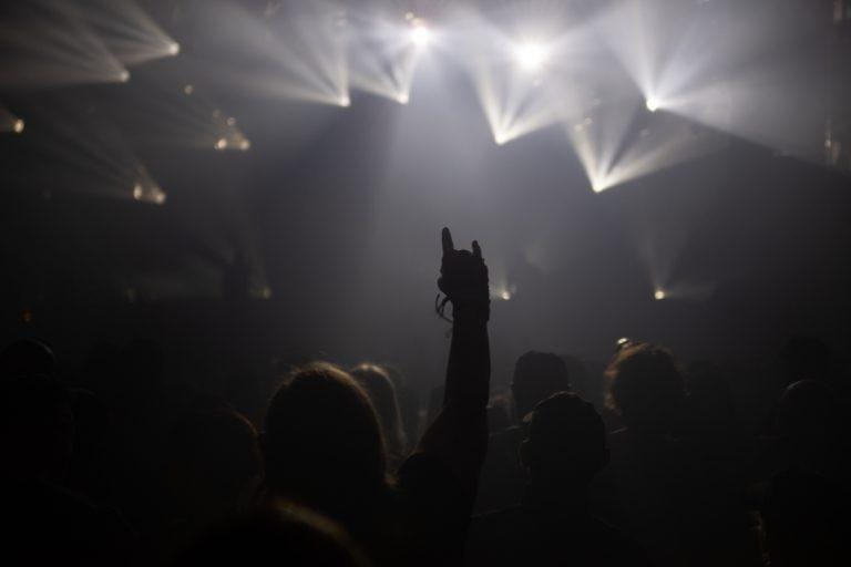 Paradise Lost en concert, photo Noise Injection