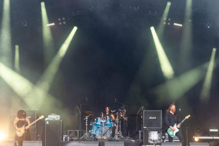 Helms Alee en concert, photo Noise Injection