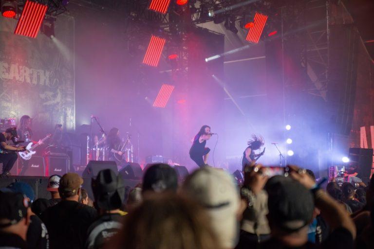 Unearth en concert, photo Noise Injection