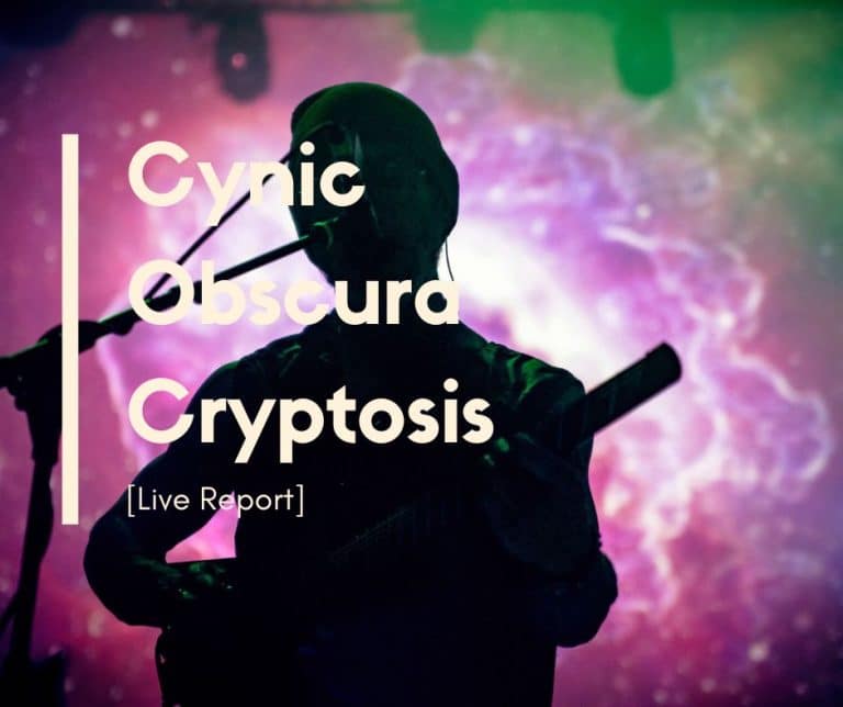 Cynic + Obscura + Cryptosis, MJC Rillieux la Pape, photo de concert Noise Injection