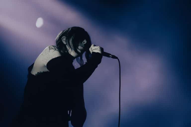 Chelsea Wolfe en concert, photo Noise Injection
