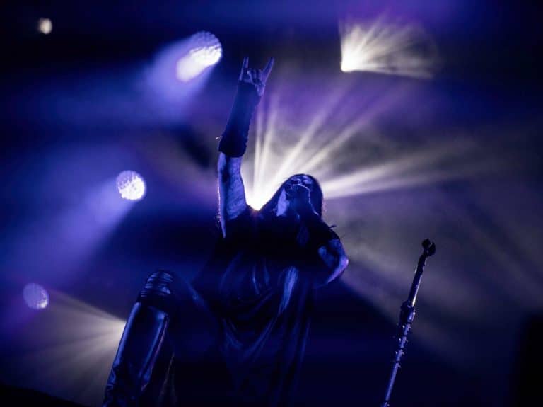 Dimmu Borgir en concert, photo Noise Injection
