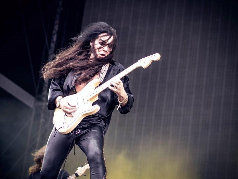Yngwie Malmsteen en concert, photo Noise Injection