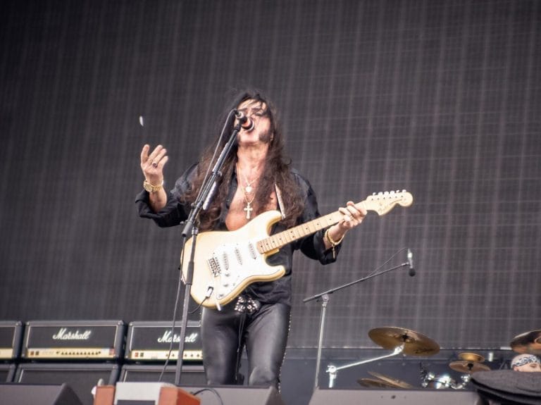 Yngwie Malmsteen en concert, photo Noise Injection