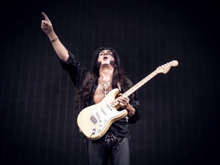 Yngwie Malmsteen en concert, photo Noise Injection