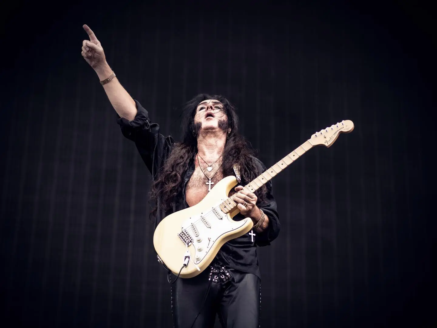 Malmsteen live sur la scène du Hellfest 2024