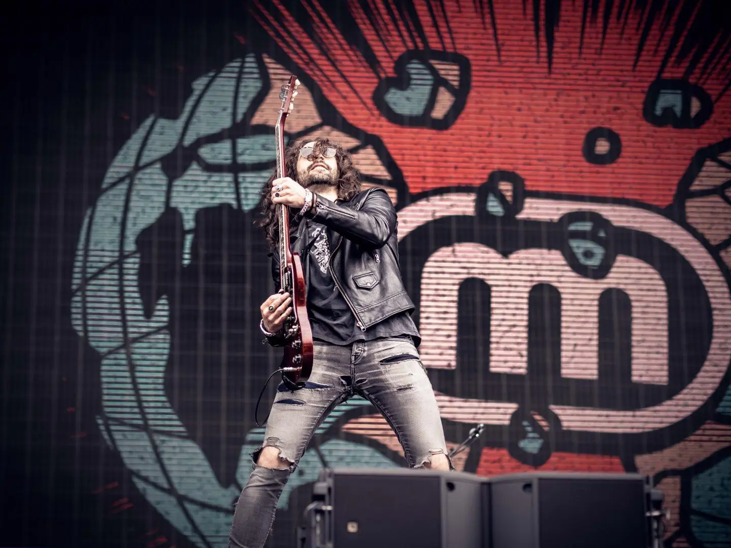 Wolfgang Van Halen live sur la scène du Hellfest 2024