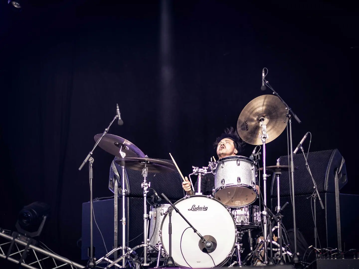 Spotlights live sur la scène du Hellfest 2024