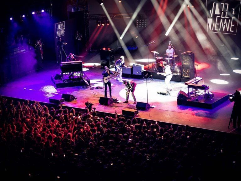 Vulfpeck en concert, photo Noise Injection