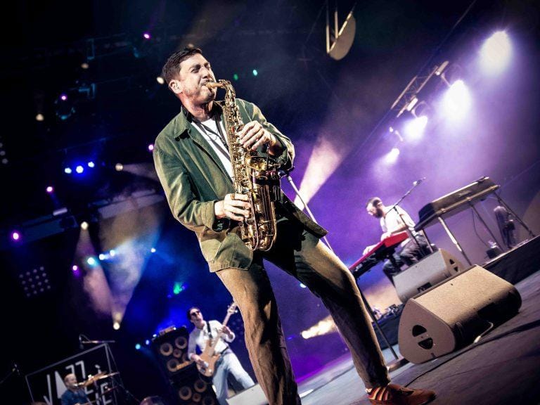 Vulfpeck en concert, photo Noise Injection