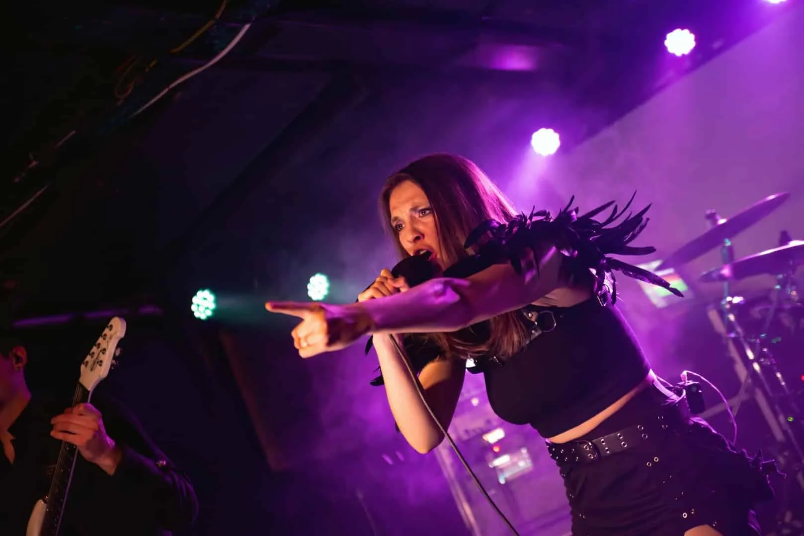 Hartlight en concert au Rock'n'Eat, Lyon, le 4 octobre 2024, photo Noise Injection