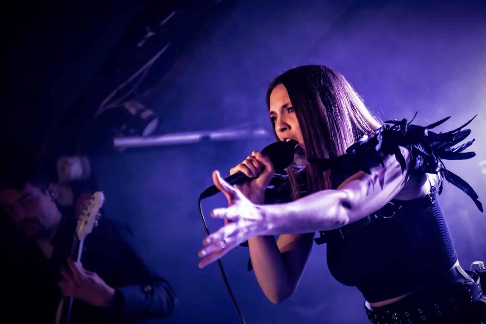 Hartlight live sur la scène du Rock'n'Eat