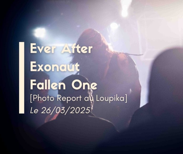 Ever After + Exonaut + Fallen One, Péniche Loupika, Lyon, photo de concert Noise Injection