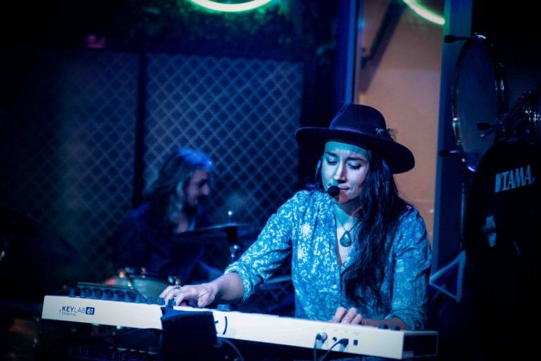 Oddleaf en concert, photo Noise Injection