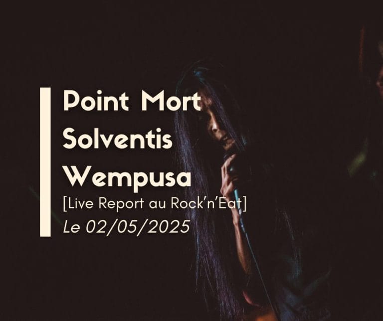 Wempusa + Solventis + Point Mort, Rock'n'Eat, Lyon, photo de concert Noise Injection