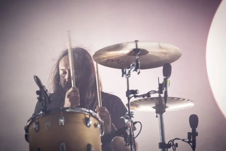 Alcest en concert, photo Noise Injection