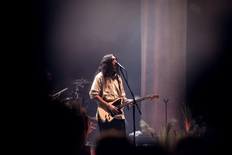 Alcest en concert, photo Noise Injection