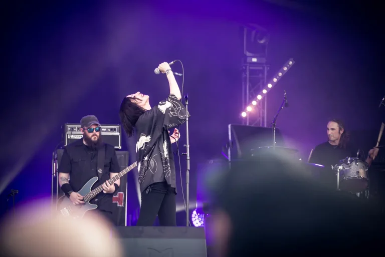 Crippled Black Phoenix en concert, photo Noise Injection