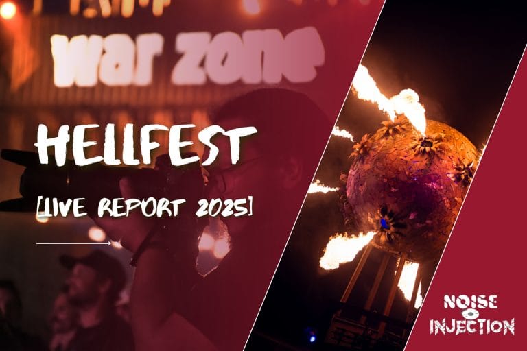 Hellfest 2025, Clisson Rock City, photo de concert Noise Injection