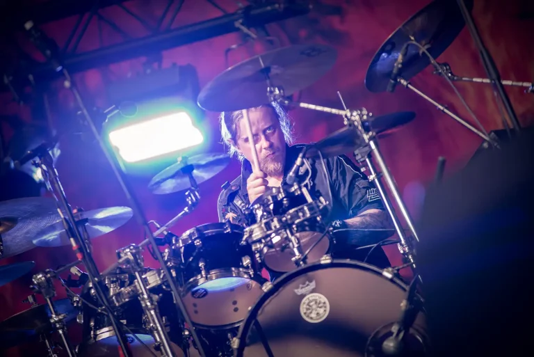 Manegarm en concert, photo Noise Injection