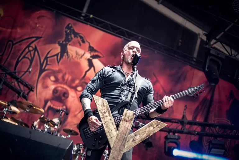 Manegarm en concert, photo Noise Injection