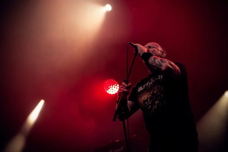 Orange Goblin en concert, photo Noise Injection