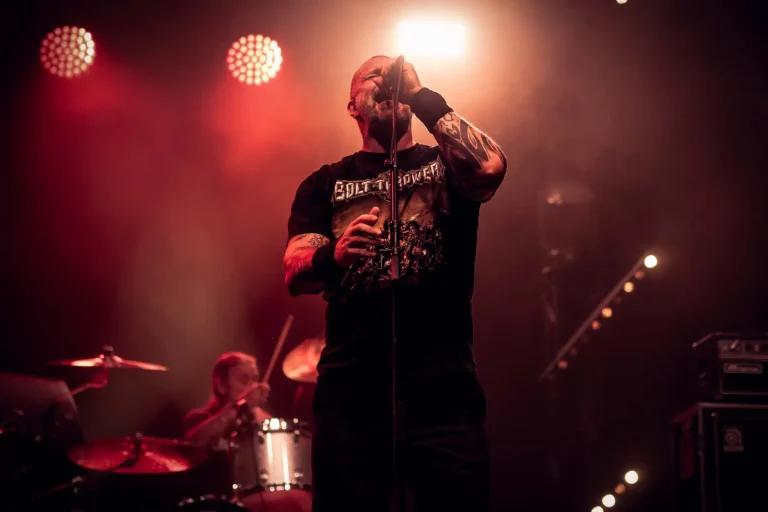 Orange Goblin en concert, photo Noise Injection