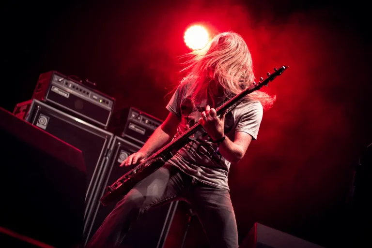 Orange Goblin en concert, photo Noise Injection