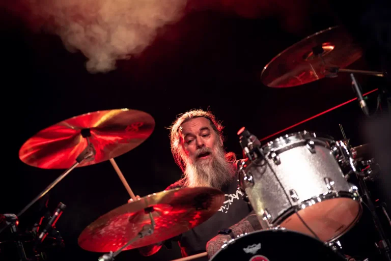 Orange Goblin en concert, photo Noise Injection