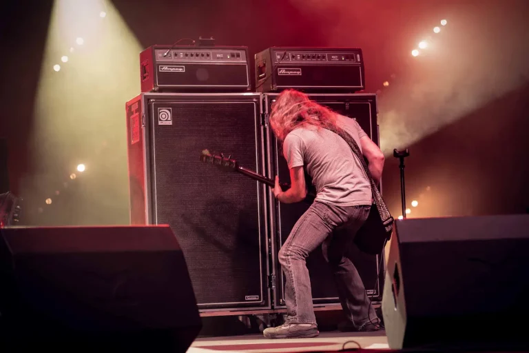 Orange Goblin en concert, photo Noise Injection