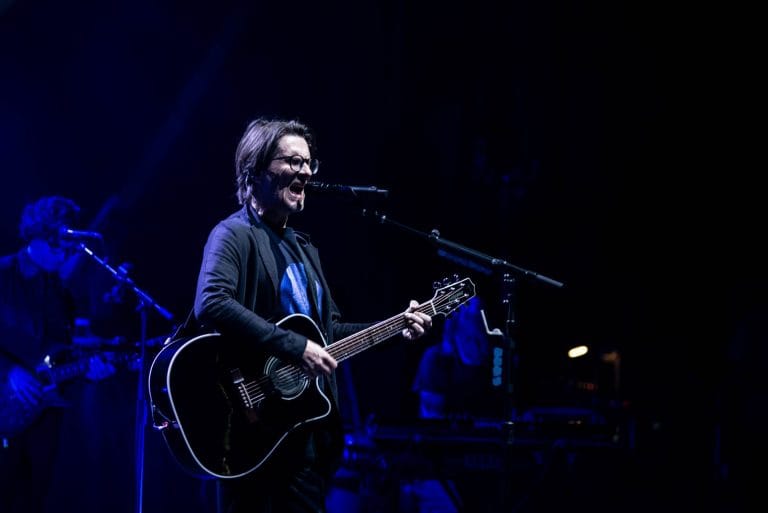 Steven Wilson en concert, photo Noise Injection