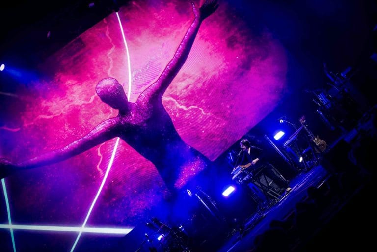 Steven Wilson en concert, photo Noise Injection