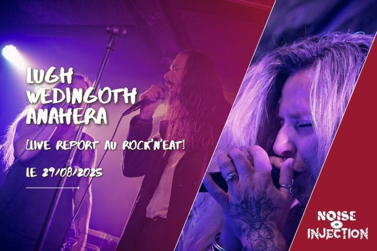 Anahera + Wedingoth + Lugh, Rock'n'Eat, Lyon, photo de concert Noise Injection