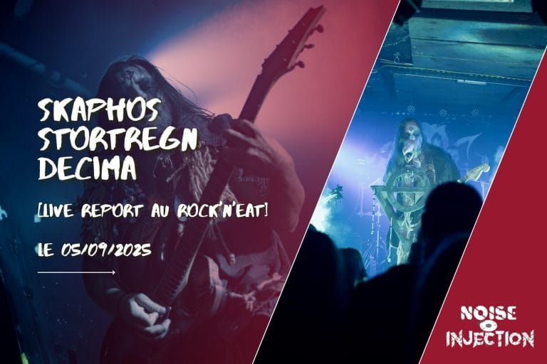Skaphos + Stortregn + Decima, Rock'n'Eat, Lyon, photo de concert Noise Injection