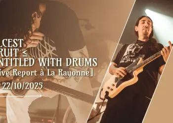 [Live Report] Alcest + Bruit ≤ + Untitled With Drums – 22/10/25 @La Rayonne, Villeurbanne