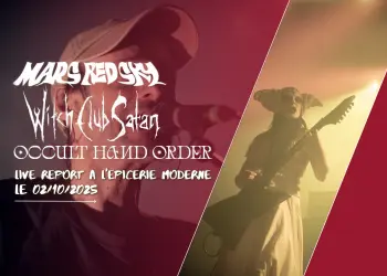 Live Report Mars Red Sky - Witch Club Satan - Occult Hand Order