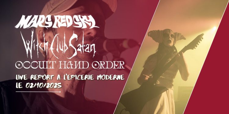 Live Report Mars Red Sky - Witch Club Satan - Occult Hand Order
