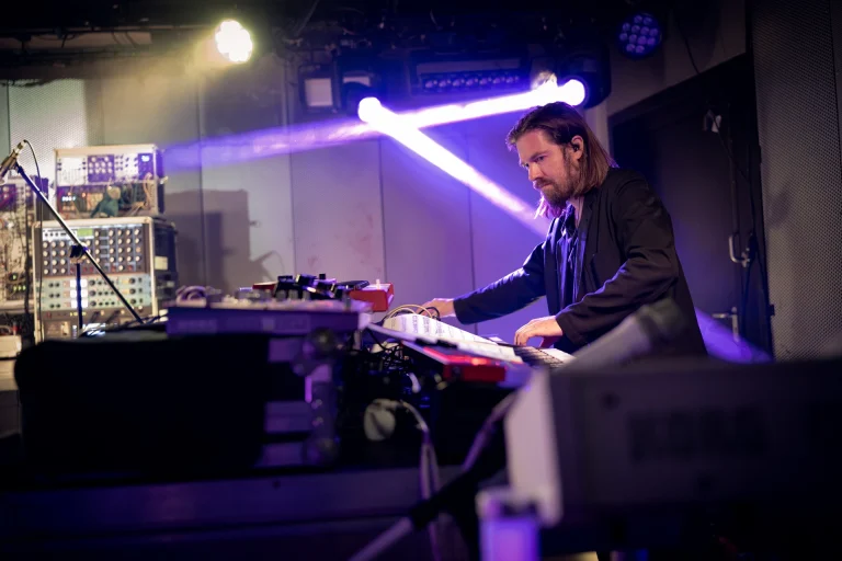 Tangerine Dream en concert, photo Noise Injection