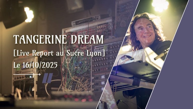 Tangerine Dream, Le Sucre, Lyon, photo de concert Noise Injection
