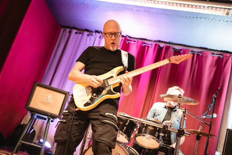 Christophe Godin & The Odd Souls en concert, photo Noise Injection