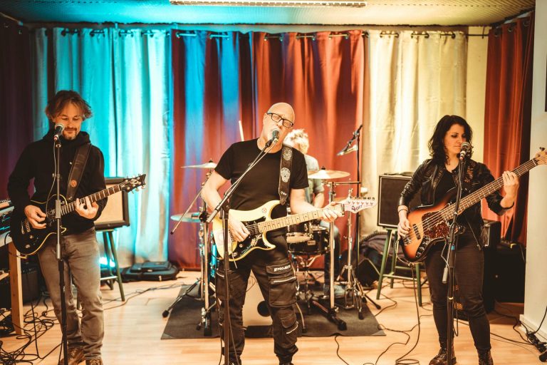 Christophe Godin & The Odd Souls en concert, photo Noise Injection