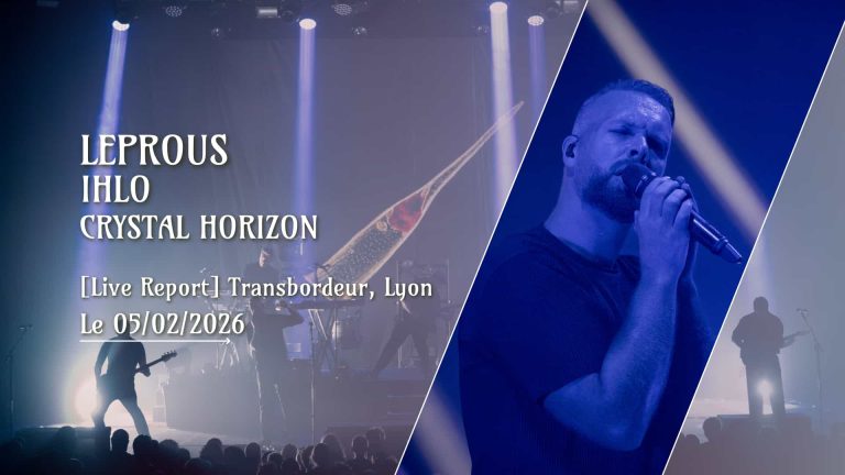 Leprous + Ihlo + Crystal Horizon, Transbordeur, Lyon, photo de concert Noise Injection